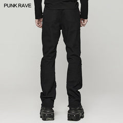 WK-553XCM Punk spider mesh pants?-??Punk Rave Clothing