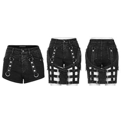WK-555XDF The Post-apocalyptic Techwear style shorts?-??Punk Rave Clothing
