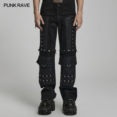 WK-558NCM Punk Detachable Pants?-??Punk Rave Clothing