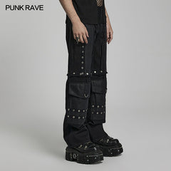 WK-558NCM Punk Detachable Pants?-??Punk Rave Clothing