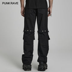 WK-558NCM Punk Detachable Pants?-??Punk Rave Clothing