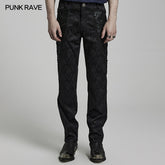 WK-560XCM Gorgeous jacquard trousers?-??Punk Rave Clothing