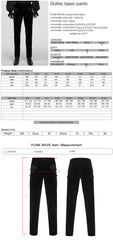 WK-758XCM Mens Velvet Embroidered Gothic Pants with Baroque Detail