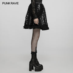 WLQ-100BQF Lolita lovely embroidered skirt?-??Punk Rave Clothing
