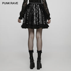 WLQ-100BQF Lolita lovely embroidered skirt?-??Punk Rave Clothing