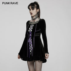 WLQ-102LQF Goth lolita girls dress?-??Punk Rave Clothing