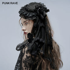 WLS-060MZF Lolita bear hat?-??Punk Rave Clothing