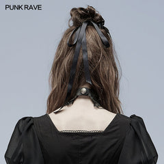 WLS-061FSF Cute punk bow headware?-??Punk Rave Clothing