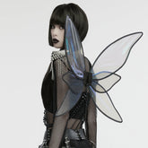 WLS-071OTF Fluorescent Green Butterfly Wings Harness Punk Accessories?-??Punk Rave Clothing