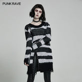 WM-063TMF Gothic pullover sweater?-??Punk Rave Clothing