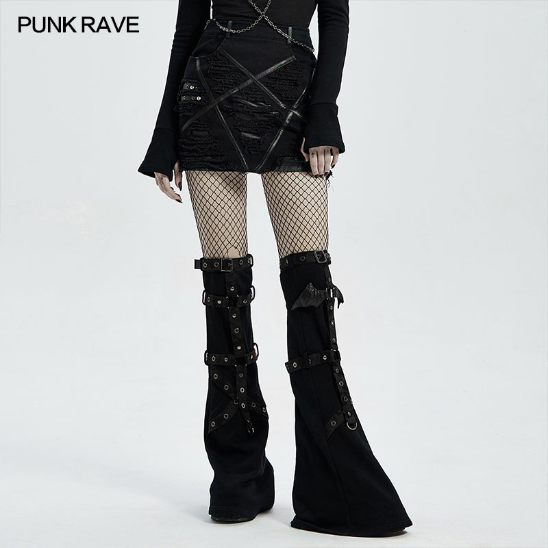 WQ-537BQF Gothic decadent womens skirt?-??Punk Rave Clothing