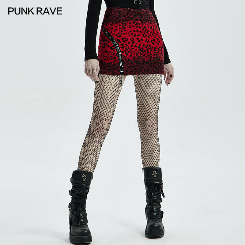 WQ-541BQF Punk hot girls skirt?-??Punk Rave Clothing