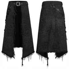 WQ-561BQM 2022 Mens Goth Stylish Kilt?-??Punk Rave Clothing
