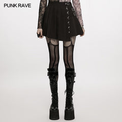 WQ-570BQF 2022 Punk pleated skirt?-??Punk Rave Clothing