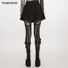 WQ-570BQF 2022 Punk pleated skirt?-??Punk Rave Clothing