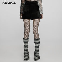 WQ-587BQF 2022 Punk asymmetric skirt?-??Punk Rave Clothing