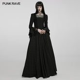 WQ-600LQF Gothic thorn rose gown?-??Punk Rave Clothing