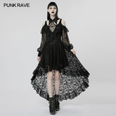 WQ-605LQF 2023 Goth lace dress?-??Punk Rave Clothing