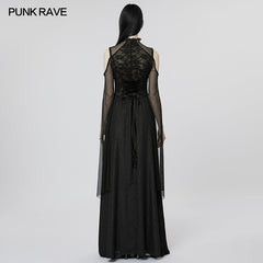 WQ-617LQF Goth style Goddess Dress?-??Punk Rave Clothing