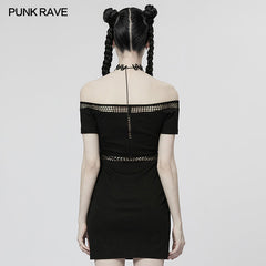 WQ-625LQF Punk sexy dress?-??Punk Rave Clothing