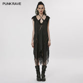 WQ-628LQF Witch woven dress?-??Punk Rave Clothing