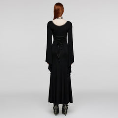 WQ-646LQF Goth Elegant Dress?-??Punk Rave Clothing