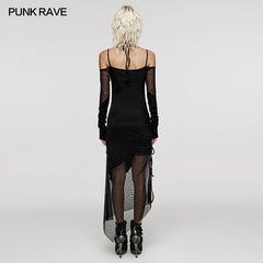 Gothic mystery slip dress?-??Punk Rave Clothing