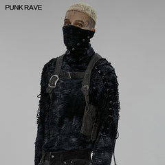 WS-171DQM Handsome Post-apocalyptic style strap?-??Punk Rave Clothing