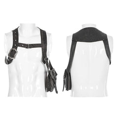 WS-171DQM Handsome Post-apocalyptic style strap?-??Punk Rave Clothing