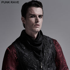 WS-424KZM Men triangular scarf veil?-??Punk Rave Clothing