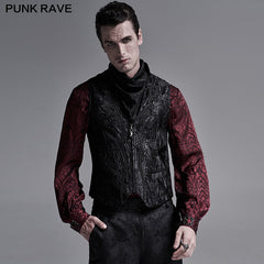 WS-424KZM Men triangular scarf veil?-??Punk Rave Clothing