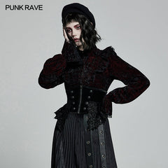 WS-425YDF Gothic gorgeous retro corset?-??Punk Rave Clothing