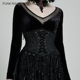 WS-428YDF Gorgeous Gothic corset?-??Punk Rave Clothing