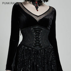 WS-428YDF Gorgeous Gothic corset?-??Punk Rave Clothing