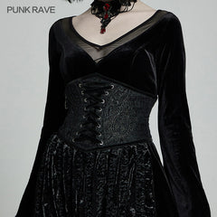 WS-428YDF Gorgeous Gothic corset?-??Punk Rave Clothing