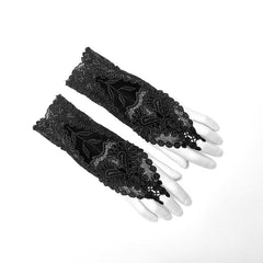 WS-440SSF Gorgeous Gothic Gloves?-??Punk Rave Clothing