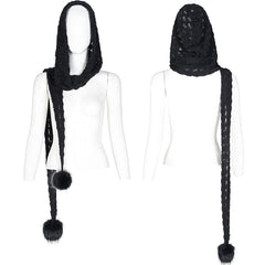 WS-448WJF Gothic hooded scarf?-??Punk Rave Clothing