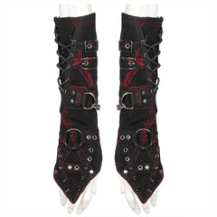 WS-479SSF Punk heavy metal open line gloves?-??Punk Rave Clothing