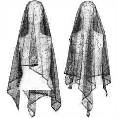WS-492FSF Gothic light lace headware?-??Punk Rave Clothing