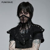 WS-493MZM Goth Stylish Mesh Mask?-??Punk Rave Clothing