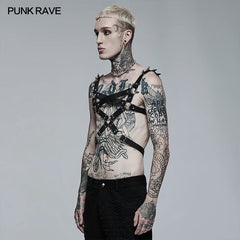 WS-494BDM Punk Stylish Leather Loop?-??Punk Rave Clothing