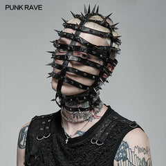 WS-497KZM Punk Pointed Cone Head Cover?-??Punk Rave Clothing