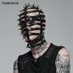 WS-497KZM Punk Pointed Cone Head Cover?-??Punk Rave Clothing