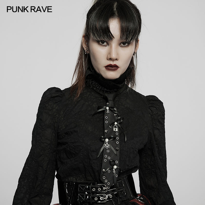 WS-501LHF Cute punk metal tie?-??Punk Rave Clothing