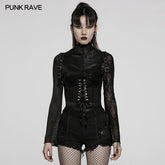 WS-503YDF Punk simple waistcoat?-??Punk Rave Clothing