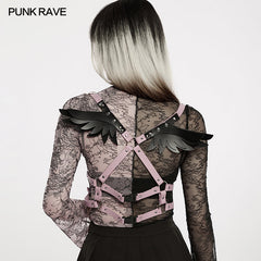 WS-504LHF Punk personality wing strap?-??Punk Rave Clothing