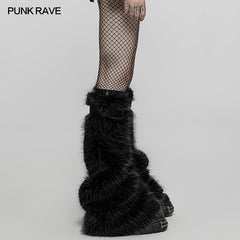 WS-505JTF Punk cool girl hairy leg warmer?-??Punk Rave Clothing