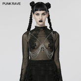 WS-509LHF 2023 Gothic chain accessory?-??Punk Rave Clothing