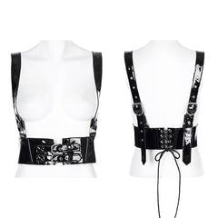 WS-510BDF Punk PU strap?-??Punk Rave Clothing