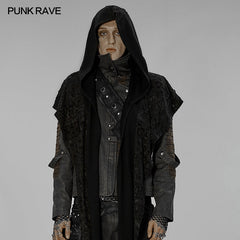 WS-512WJ Post-apocalyptic style hooded scarf?-??Punk Rave Clothing